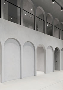 CEMHER Microcement Australia Floors walls internal arches oyster grey