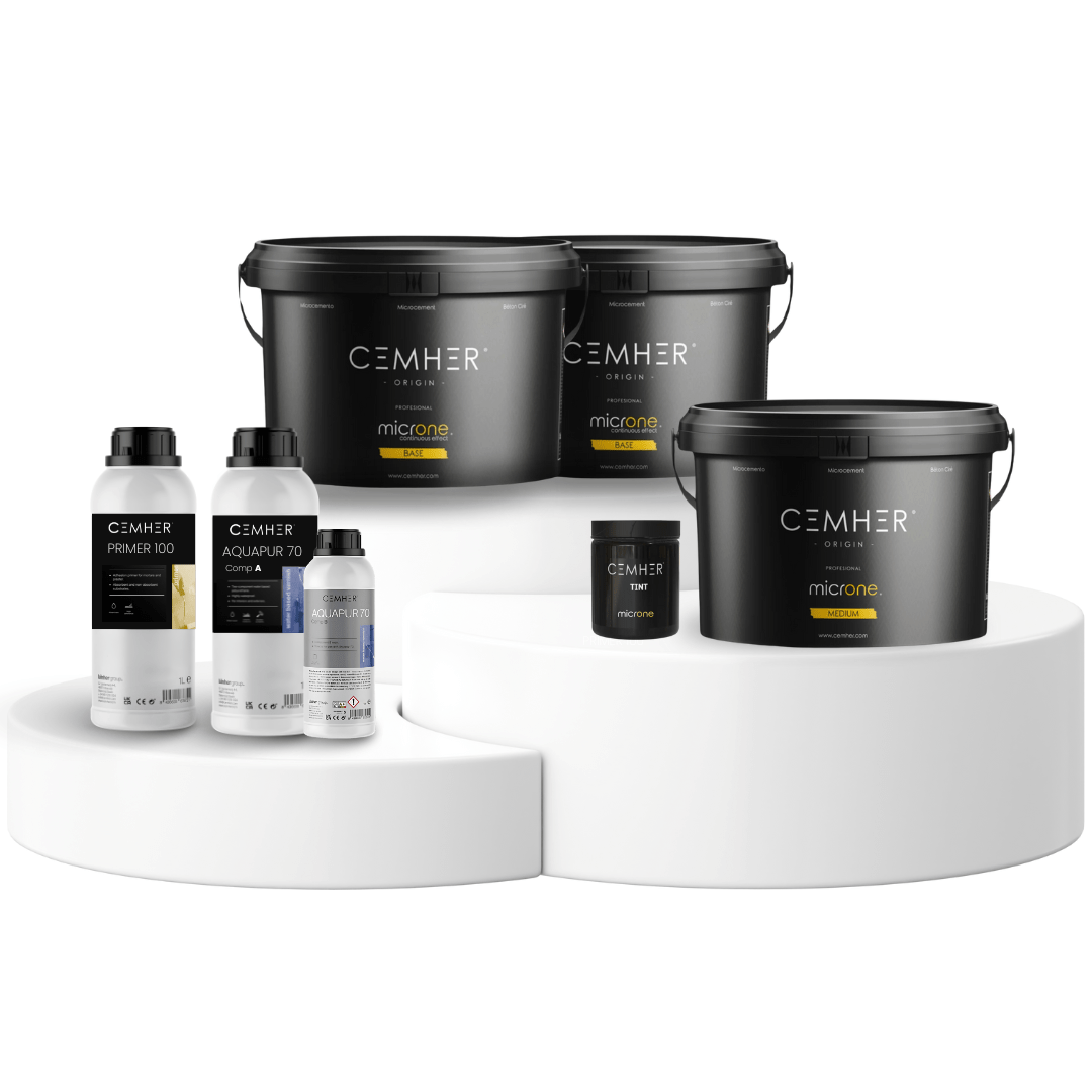CEMHER MICROCEMENT MICRONE KIT - 10m2 - CEMHER