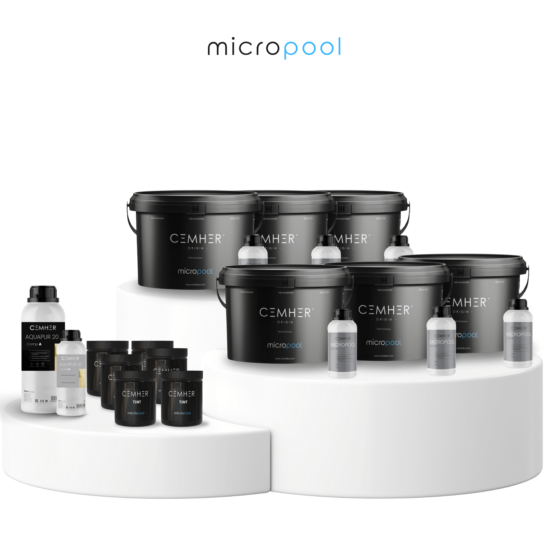 CEMHER MICROPOOL 20m2 Kit - CEMHER