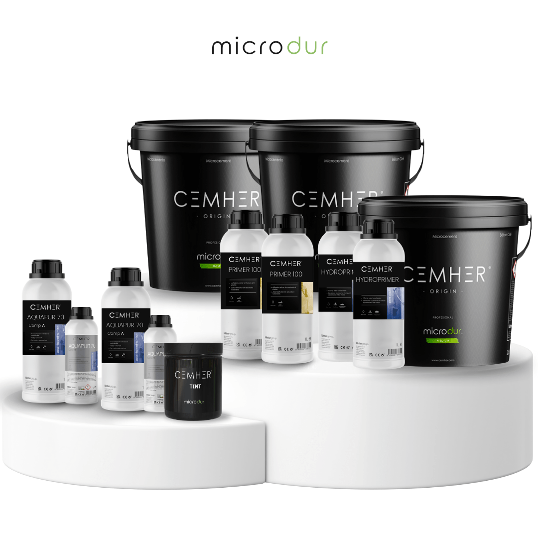 MICRODUR MICROCEMENT FLOOR KIT - 20m2 - CEMHER