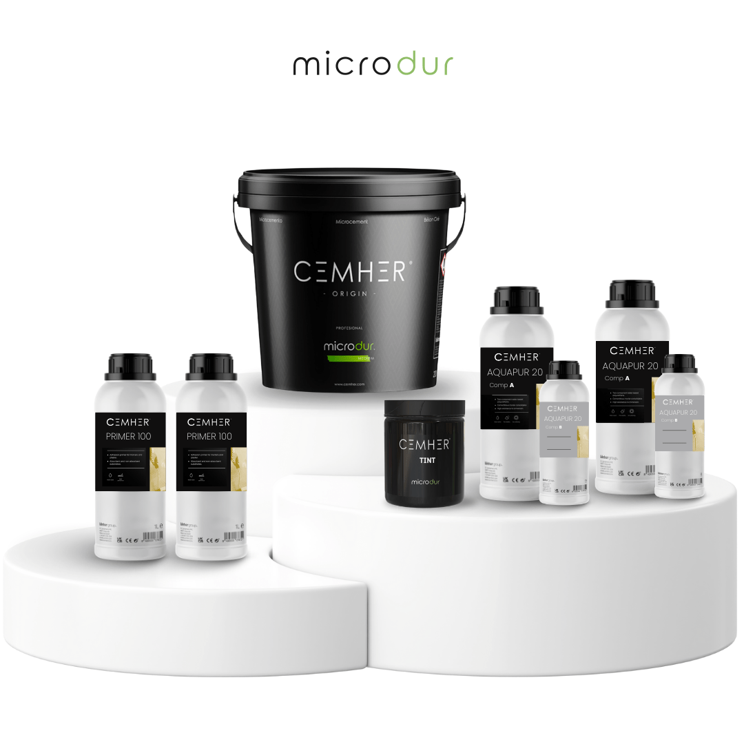 MICRODUR MICROCEMENT WALL KIT - 20m2 - CEMHER