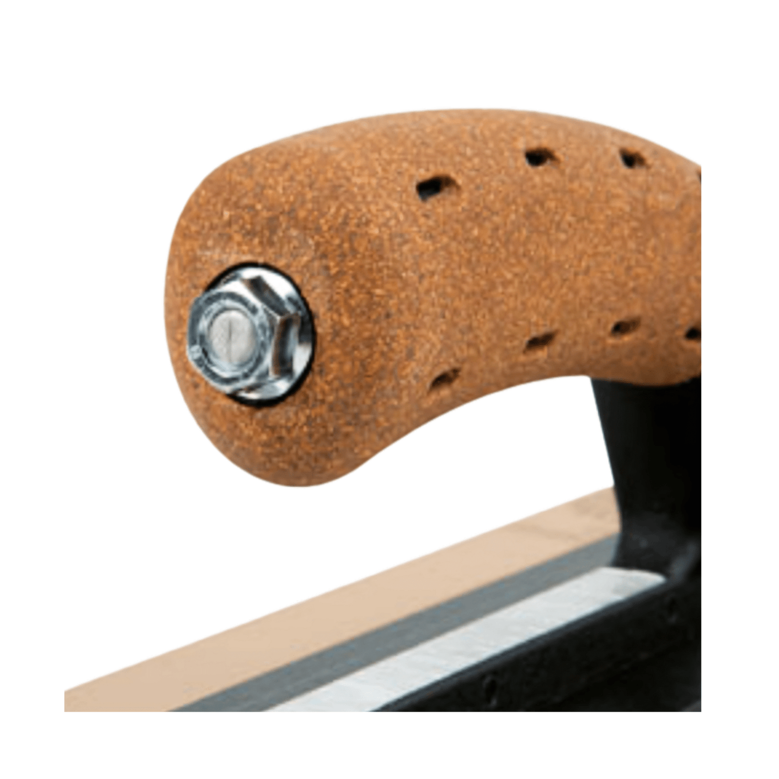 NELA FLEXII GOLD ROUNDED EDGE FINISHING TROWEL 355 x 110mm - CEMHER