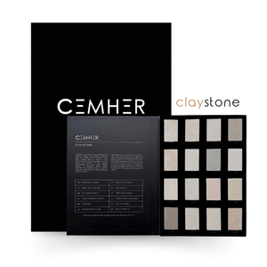SAMPLE COLLECTION - CLAYSTONE PLASTER - CEMHER